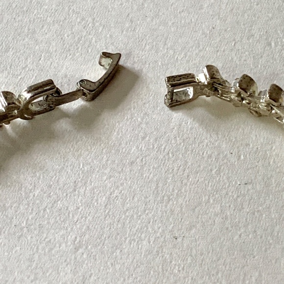 Pastel Crystals Tennis Bracelet, silver vintage - Picture 8 of 8